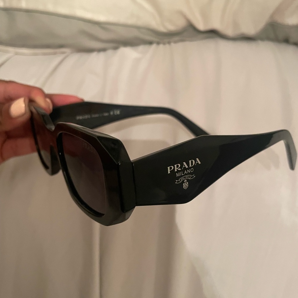 Prada Rectangle Sunglasses Trendy